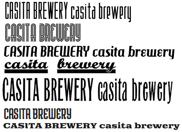 Casita-Brewery-font-study-3_600