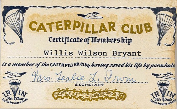 Caterpillar-Club-Card